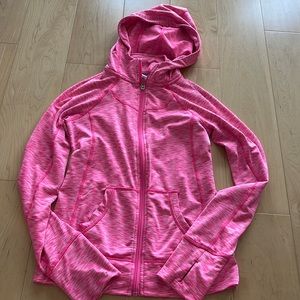 Pink sports jacket - girl’s medium